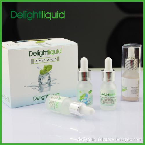 E-Liquid Dropper Bottles Huge Vapor Multi-Flavor E Shisha Liquid